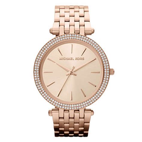 michael kors women's darci watch rose gold|michael kors watch bands.